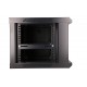 Extralink 6U 600X450 Wall-Mounted Rackmunt Cabinet Black