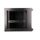 Extralink 6U 600X450 Wall-Mounted Rackmunt Cabinet Black Extralink 6U 600X450 Wall-Mounted Rackmunt Cabinet Black
