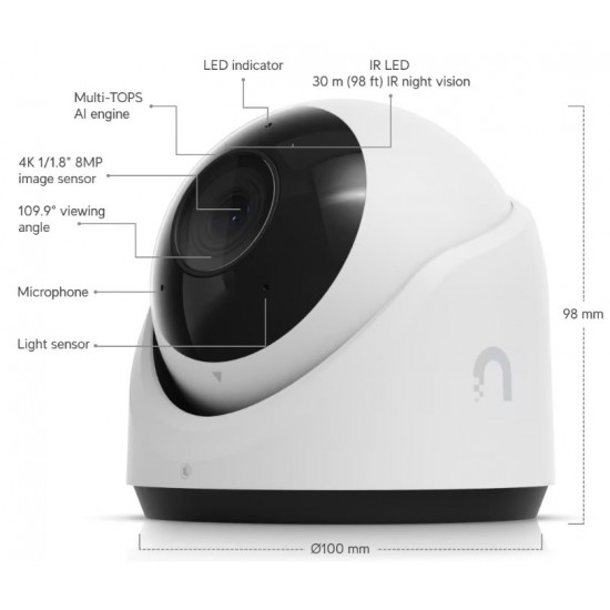Ubiquiti Camera G6 Turret (UVC-G6-Turret) Ubiquiti Camera G6 Turret (UVC-G6-Turret)