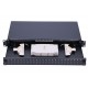 Extralink 24 Core Fiber Optic Patch Panel Black Extralink 24 Core Fiber Optic Patch Panel Black