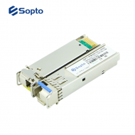 Sopto Optical Transceiver 1.25G BIDI SFP, Tx1310nm/Rx1550nm, 20km, LC, DDM
