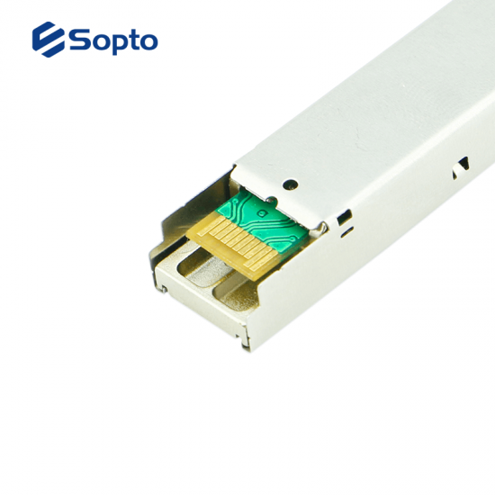 Sopto Optical Transceiver 1.25G BIDI SFP, Tx1310nm/Rx1550nm, 20km, LC, DDM