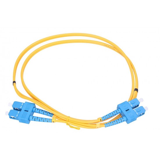 Extralink Patchcord SC/UPC-SC/UPC SM G.652D DUPLEX 5M Extralink Patchcord SC/UPC-SC/UPC SM G.652D DUPLEX 5M