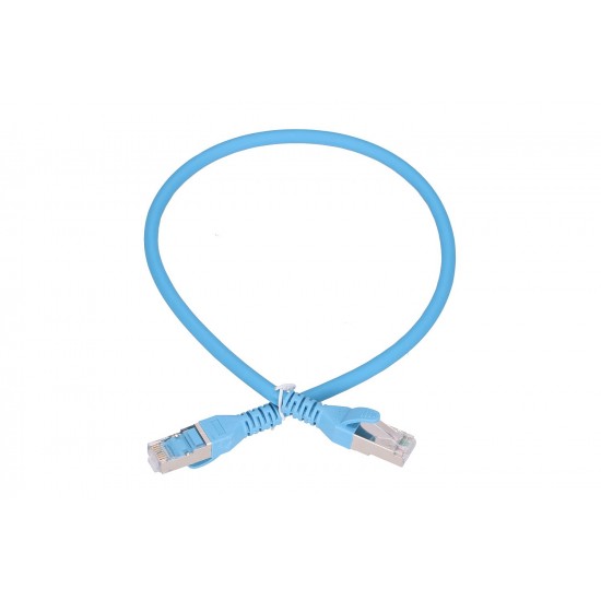 EXTRALINK Cat.6A S/FTP 0.5m LAN Patchcord Copper Twisted Pair, 10Gbps