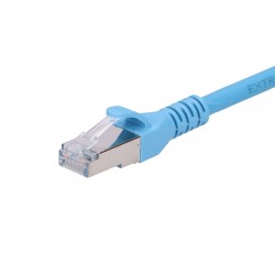 EXTRALINK Cat.6A S/FTP 0.5m LAN Patchcord Copper Twisted Pair, 10Gbps