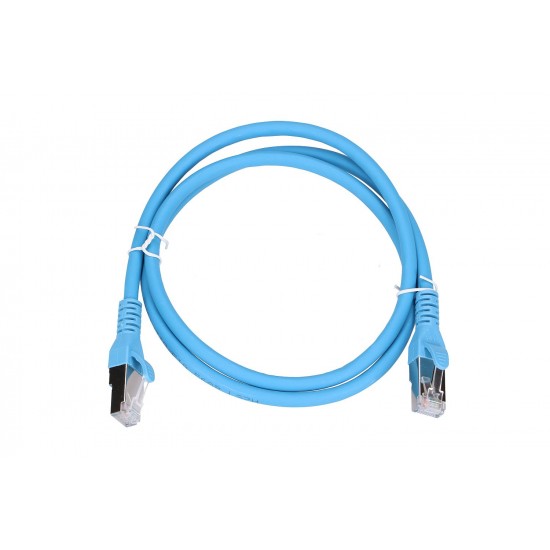 EXTRALINK Cat.6A S/FTP 1m LAN Patchcord Copper Twisted Pair, 10Gbps