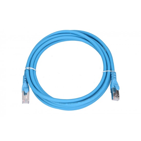 EXTRALINK Cat.6A S/FTP 3m LAN Patchcord Copper Twisted Pair, 10Gbps