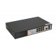 EXTRALINK VICTOR EX-2500G-10MPS FULL GIGABIT MANAGED POE SWITCH 8X 10/100 / 1000M TX with POE AT / AF 48V, 1 CONSOLE PORT, 2X GE SFP, 150W