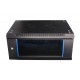 Extralink 4U 600x450 Wall-Mounted Rackmount Cabinet Black