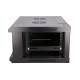 Extralink 4U 600x450 Wall-Mounted Rackmount Cabinet Black Extralink 4U 600x450 Wall-Mounted Rackmount Cabinet Black