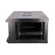 Extralink 4U 600x450 Wall-Mounted Rackmount Cabinet Black