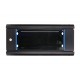 Extralink 4U 600x450 Wall-Mounted Rackmount Cabinet Black Extralink 4U 600x450 Wall-Mounted Rackmount Cabinet Black