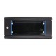 Extralink 4U 600x450 Wall-Mounted Rackmount Cabinet Black