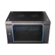 Extralink 6U 600X450 Wall-Mounted Rackmunt Cabinet Black