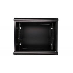 Extralink 9U 600X600 Wall-Mounted Rackmount Cabinet Black