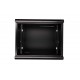 Extralink 9U 600X600 Wall-Mounted Rackmount Cabinet Black Extralink 9U 600X600 Wall-Mounted Rackmount Cabinet Black