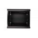 Extralink 9U 600X600 Wall-Mounted Rackmount Cabinet Black