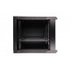 Extralink 9U 600X600 Wall-Mounted Rackmount Cabinet Black