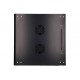 Extralink 9U 600X600 Wall-Mounted Rackmount Cabinet Black