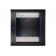 Extralink 12U 600x450 Wall-Mounted Rackmount Cabinet Black