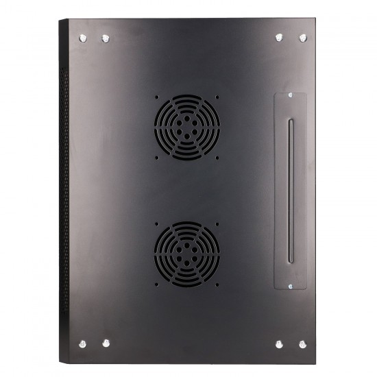 Extralink 12U 600x450 Wall-Mounted Rackmount Cabinet Black Extralink 12U 600x450 Wall-Mounted Rackmount Cabinet Black