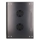 Extralink 12U 600x450 Wall-Mounted Rackmount Cabinet Black Extralink 12U 600x450 Wall-Mounted Rackmount Cabinet Black