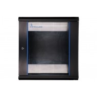 Extralink 12U 600X600 Wall-Mounted Rackmount Cabinet Black