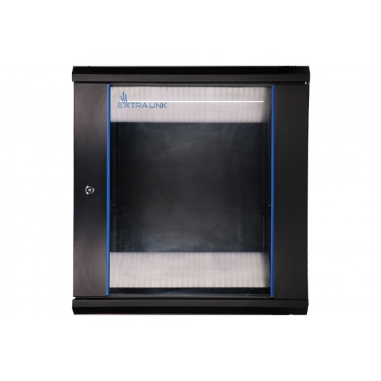 Extralink 12U 600X600 Wall-Mounted Rackmount Cabinet Black Extralink 12U 600X600 Wall-Mounted Rackmount Cabinet Black