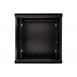 Extralink 12U 600X600 Wall-Mounted Rackmount Cabinet Black