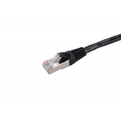 EXTRALINK Cat.5e FTP 0.5m LAN Patchcord Copper Twisted Pair,Black