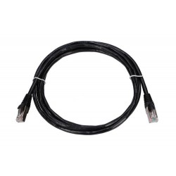 EXTRALINK Cat.5e FTP 2m LAN Patchcord Copper Twisted Pair, Black