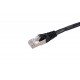 EXTRALINK Cat.5e FTP 2m LAN Patchcord Copper Twisted Pair, Black EXTRALINK Cat.5e FTP 2m LAN Patchcord Copper Twisted Pair, Black