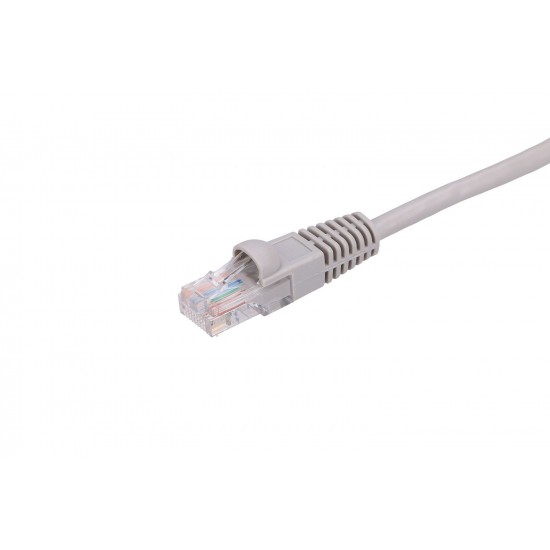 EXTRALINK Cat.5e UTP 0.5m LAN Patchcord Copper Twisted Pair, Gray
