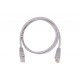EXTRALINK Cat.5e UTP 1m LAN Patchcord Copper Twisted Pair, Gray EXTRALINK Cat.5e UTP 1m LAN Patchcord Copper Twisted Pair, Gray