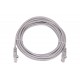 EXTRALINK Cat.5e UTP 5m LAN Patchcord Copper Twisted Pair, Gray