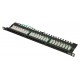 Extralink 0.5U 24 Port CAT6 UTP Patch Panel Extralink 0.5U 24 Port CAT6 UTP Patch Panel
