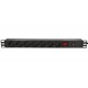 Extralink 19" 1U 7 Socke EtU TYPE Power PDU With Switch PDU 7-EU Extralink 19" 1U 7 Socke EtU TYPE Power PDU With Switch PDU 7-EU