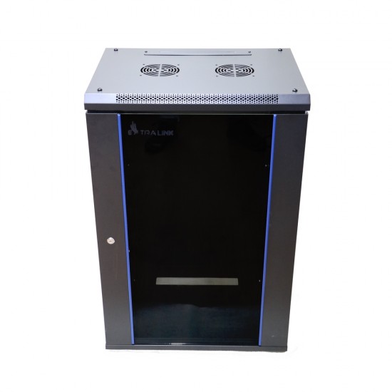 Extralink 15U 600X450 Wall-Mounted Rackmount Cabinet Black Extralink 15U 600X450 Wall-Mounted Rackmount Cabinet Black