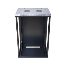 Extralink 15U 600X450 Wall-Mounted Rackmount Cabinet Black