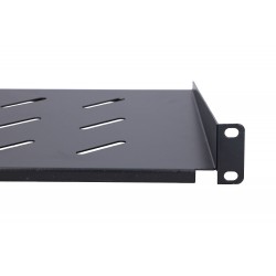 Extralink Shelf 1U FOR Wall Cabinets19" 350MMX1U Black