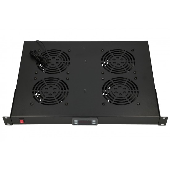 Extralink 19" Rack Mount Fan Panel