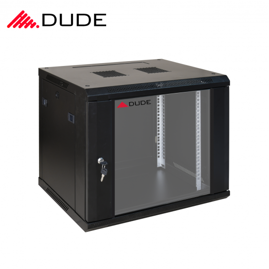 DUDE 9U 600x450 Wall-Mounted Rackmount Cabinet (WS3-6409)