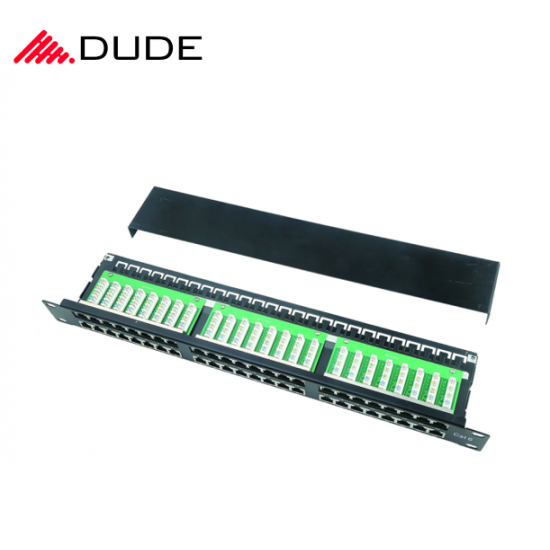 DUDE CAT6 48 ports FTP Patch Panel DUDE CAT6 48 ports FTP Patch Panel