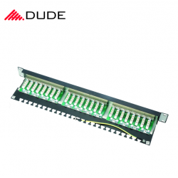 DUDE CAT5E 24 ports FTP Patch Panel