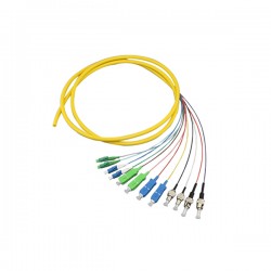 Sopto 24 Cores Fibra Optica Pigtail Lan Patch Cord 