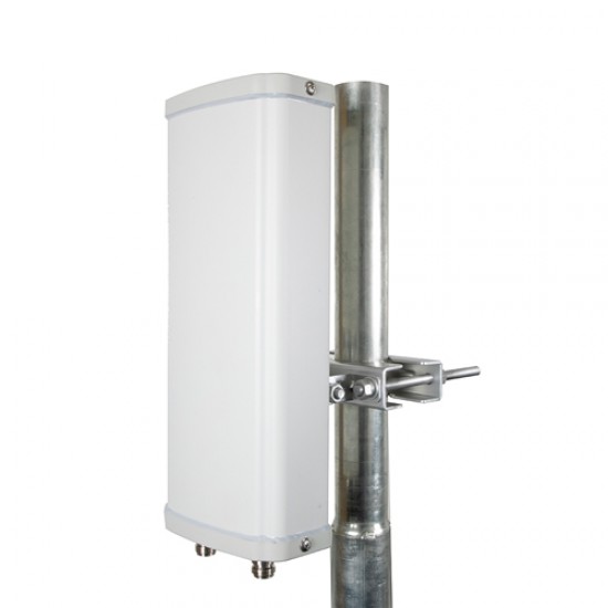 4400 MHz to 5000 MHz V/H Dual Polarization 90 degree Sector, 14 dBi gain, Ruggedized, 2 X N Female Connectors 4400 MHz to 5000 MHz V/H Dual Polarization 90 degree Sector, 14 dBi gain, Ruggedized, 2 X N Female Connectors