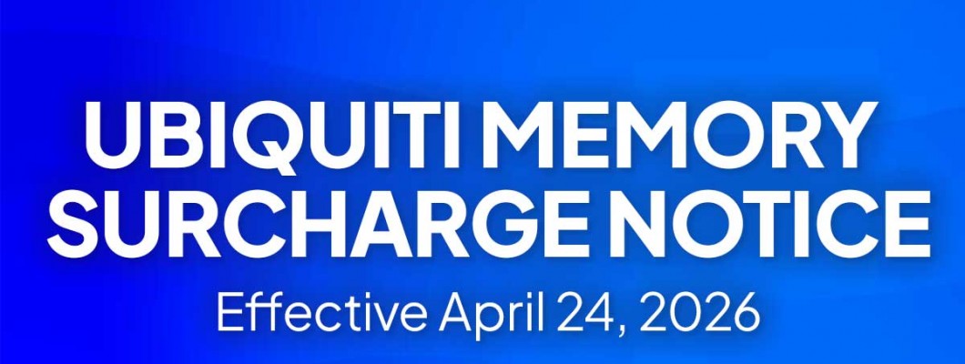 Ubiquiti Memory Surcharge tətbiqini elan etdi