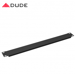 DUDE 1U Rack Blank Panel for 19in Server Racks and Cabinets
