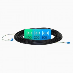 Ubiquiti Fiber Cable, Single Mode, 300ft (FC-SM-300)