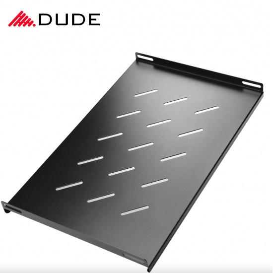 DUDE 1U Sabit rəf divara quraşdırılan rak kabinetlər üçün, 600 mm dərinlikdə DUDE 1U Sabit rəf divara quraşdırılan rak kabinetlər üçün, 600 mm dərinlikdə